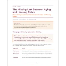 First page of the Missing Link white paper